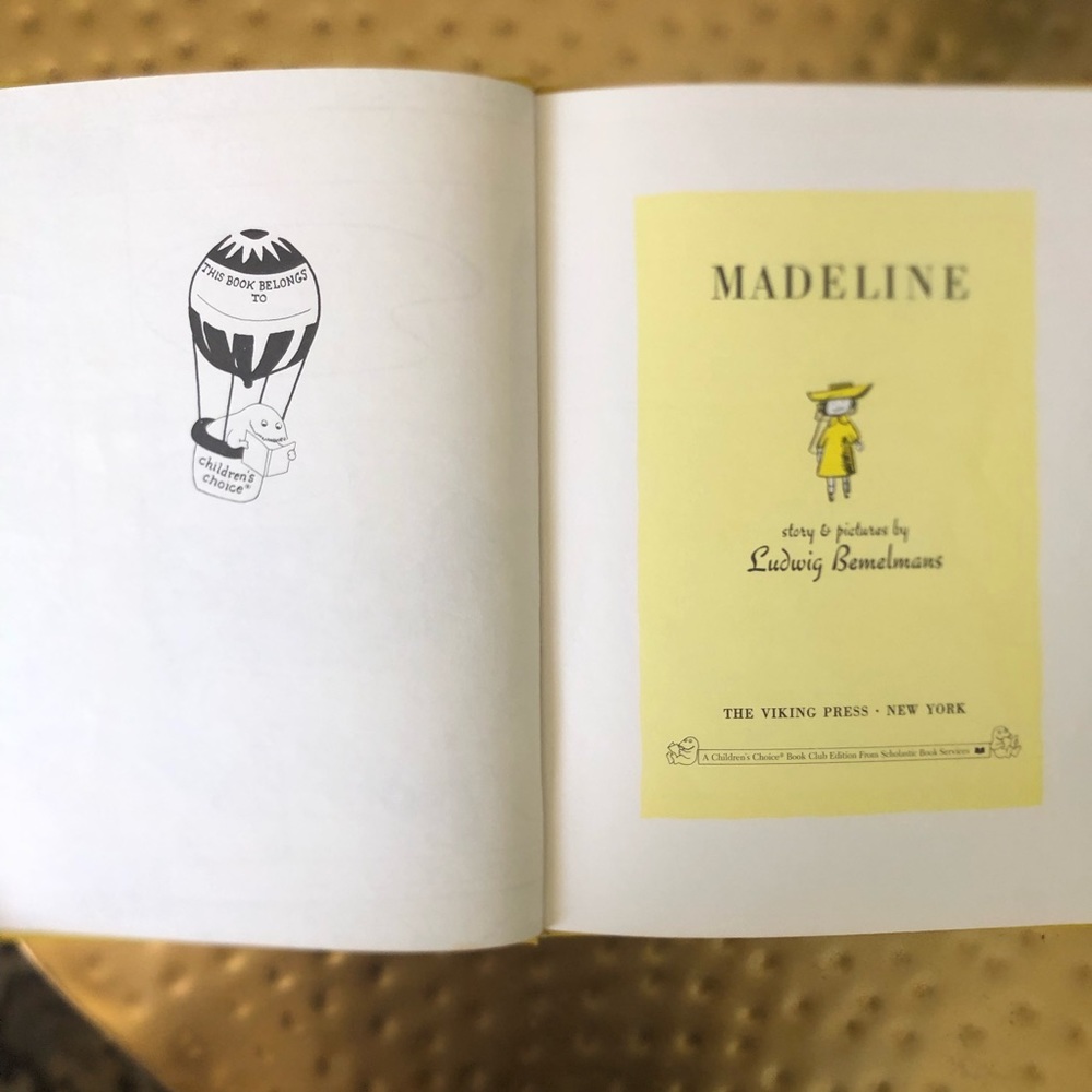 Madeline Ludwig Bemelmans Children’s Book Vintage Hardcover - Picture 3 of 7